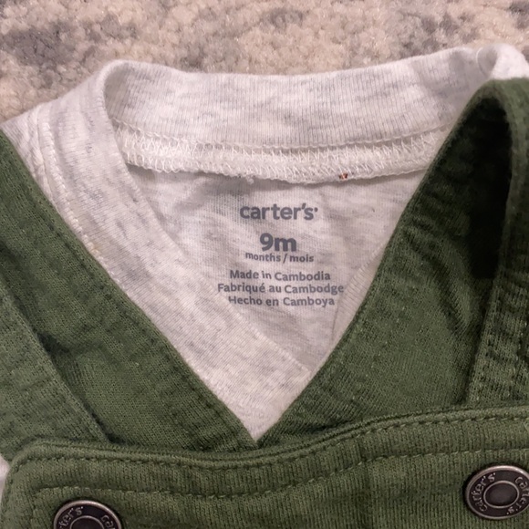 Set of 3. 9M outfits! 1 Carter’s, 1 Oshkosh B’gosh, 1 Just One You by Carter’s. - Picture 6 of 9